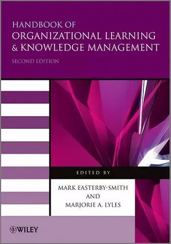 Handbook of Organizational Learning and Knowledge Management cover