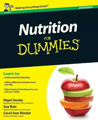 Nutrition For Dummies cover