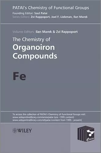 The Chemistry of Organoiron Compounds cover