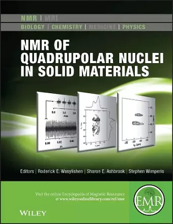 NMR of Quadrupolar Nuclei in Solid Materials cover