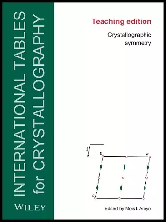 International Tables for Crystallography cover