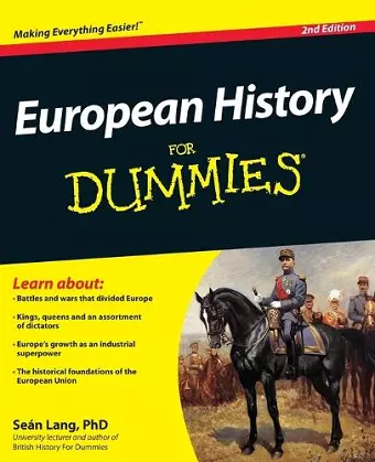 European History For Dummies cover