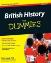 British History For Dummies cover