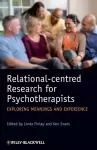 Relational-centred Research for Psychotherapists cover