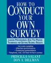 How to Conduct Your Own Survey cover