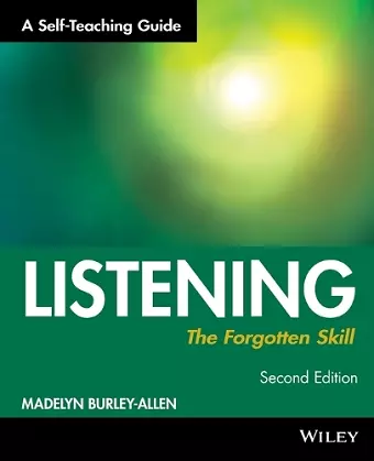 Listening: The Forgotten Skill cover