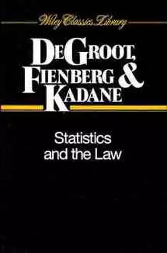 Statistics and the Law cover