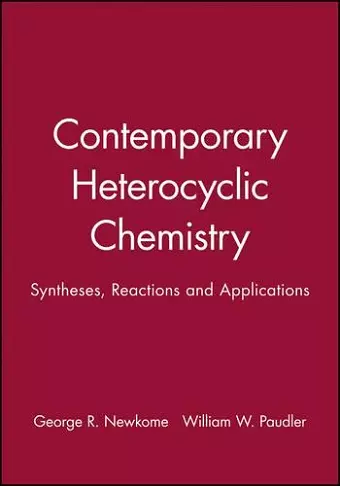 Contemporary Heterocyclic Chemistry cover