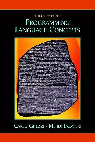 Programming Language Concepts cover