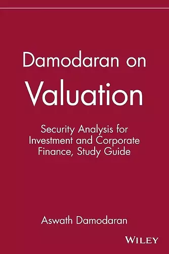 Damodaran on Valuation, Study Guide cover