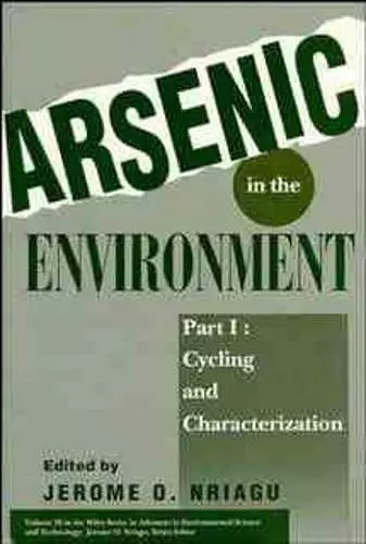 Arsenic in the Environment, 2 Part Set cover