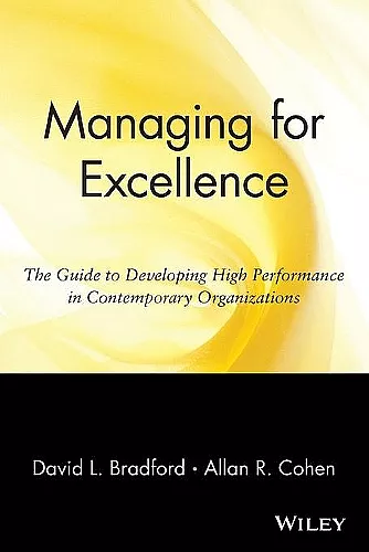 Managing for Excellence cover