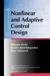 Nonlinear and Adaptive Control Design cover