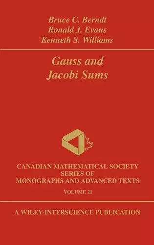 Gauss and Jacobi Sums cover