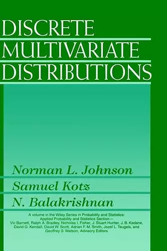 Discrete Multivariate Distributions cover