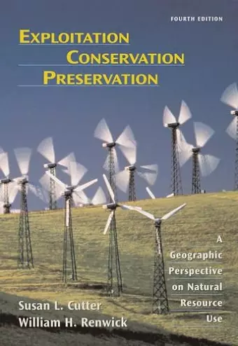 Exploitation Conservation Preservation cover