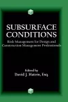 Subsurface Conditions cover