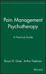 Pain Management Psychotherapy cover