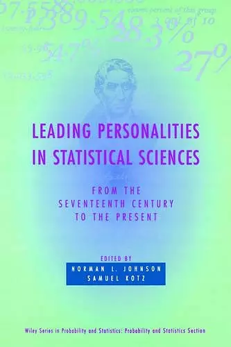 Leading Personalities in Statistical Sciences cover