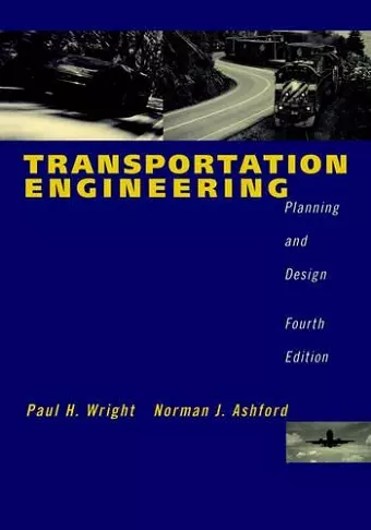 Transportation Engineering cover