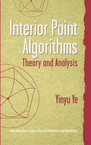 Interior Point Algorithms cover