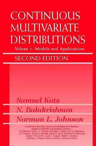 Continuous Multivariate Distributions, Volume 1 cover