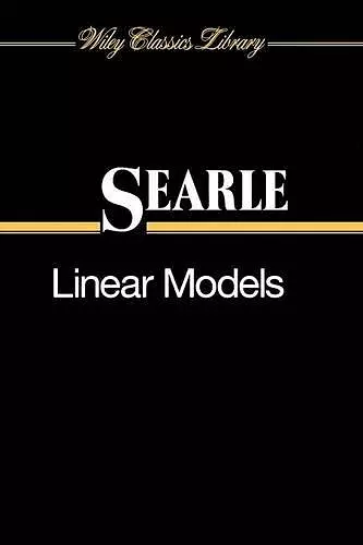 Linear Models cover