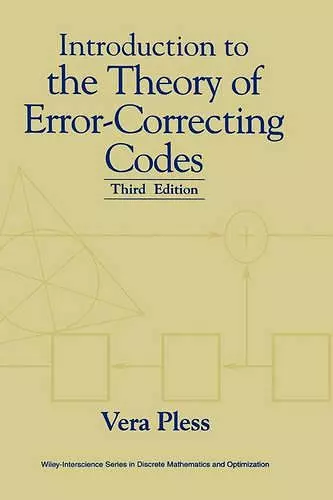 Introduction to the Theory of Error-Correcting Codes cover