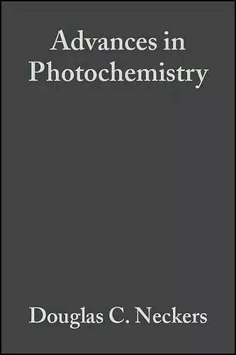 Advances in Photochemistry, Volume 23 cover