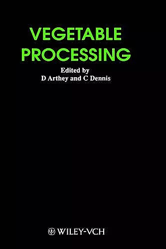 Vegetable Processing cover