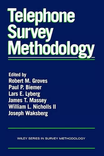 Telephone Survey Methodology cover