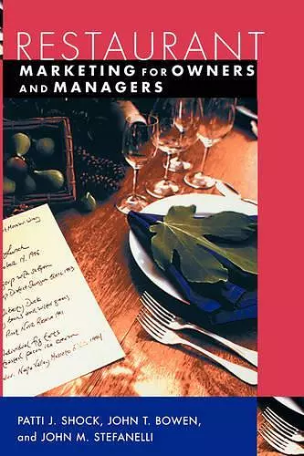 Restaurant Marketing for Owners and Managers cover