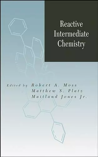 Reactive Intermediate Chemistry cover