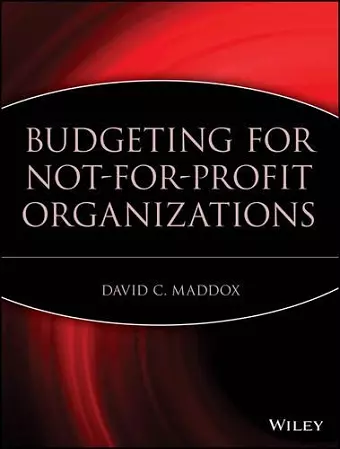 Budgeting for Not-for-Profit Organizations cover