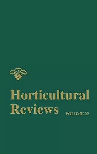 Horticultural Reviews, Volume 22 cover