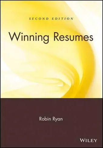 Winning Resumes cover