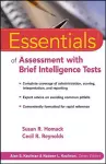 Essentials of Assessment with Brief Intelligence Tests cover