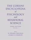 The Corsini Encyclopedia of Psychology and Behavioral Science, Volume 3 cover