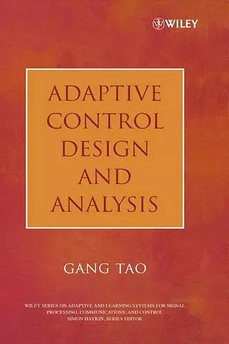 Adaptive Control Design and Analysis cover