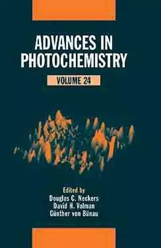 Advances in Photochemistry, Volume 24 cover