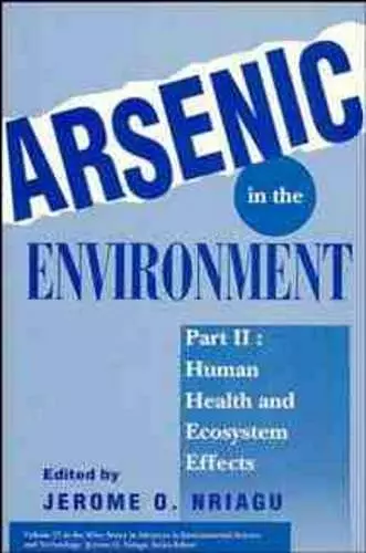 Arsenic in the Environment, Part 2 cover