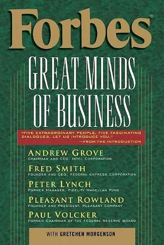 Forbes Great Minds of Business cover