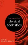 Fundamentals of Physical Acoustics cover