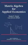 Matrix Algebra for Applied Economics cover