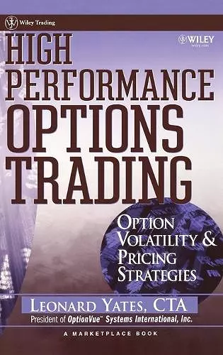 High Performance Options Trading cover