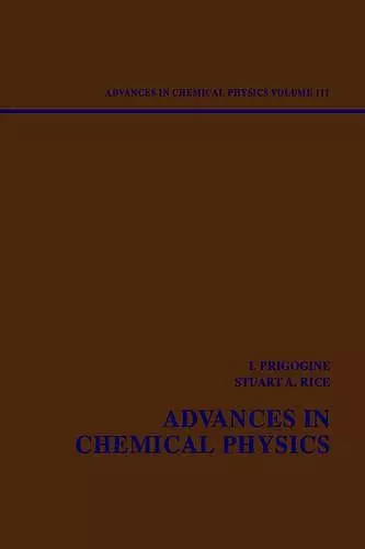 Advances in Chemical Physics, Volume 111 cover