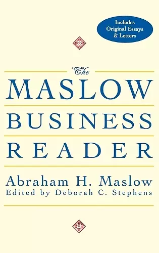 The Maslow Business Reader cover