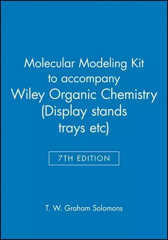 Molecular Modeling Kit to accompany Organic Chemistry, 7e cover