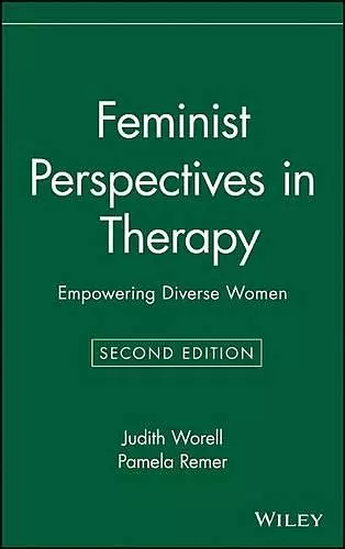 Feminist Perspectives in Therapy cover