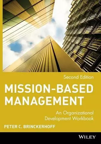 Mission-Based Management cover